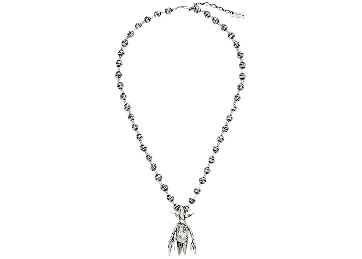 Marc Jacobs x Futura Pointman Necklace Silver-Plated Brass