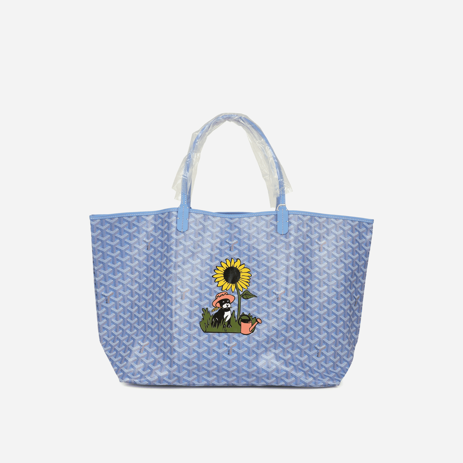 Goyard Goyardine Iris St. Louis GM Tote Bag Palladium Hardware