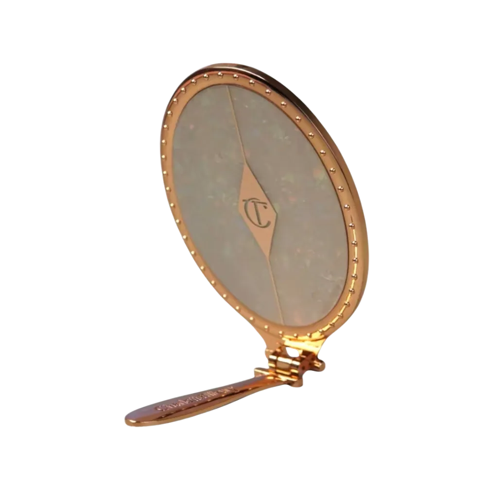 Charlotte Tilbury Pillow Talk Foldable Hand Mirror 'Rose Gold'