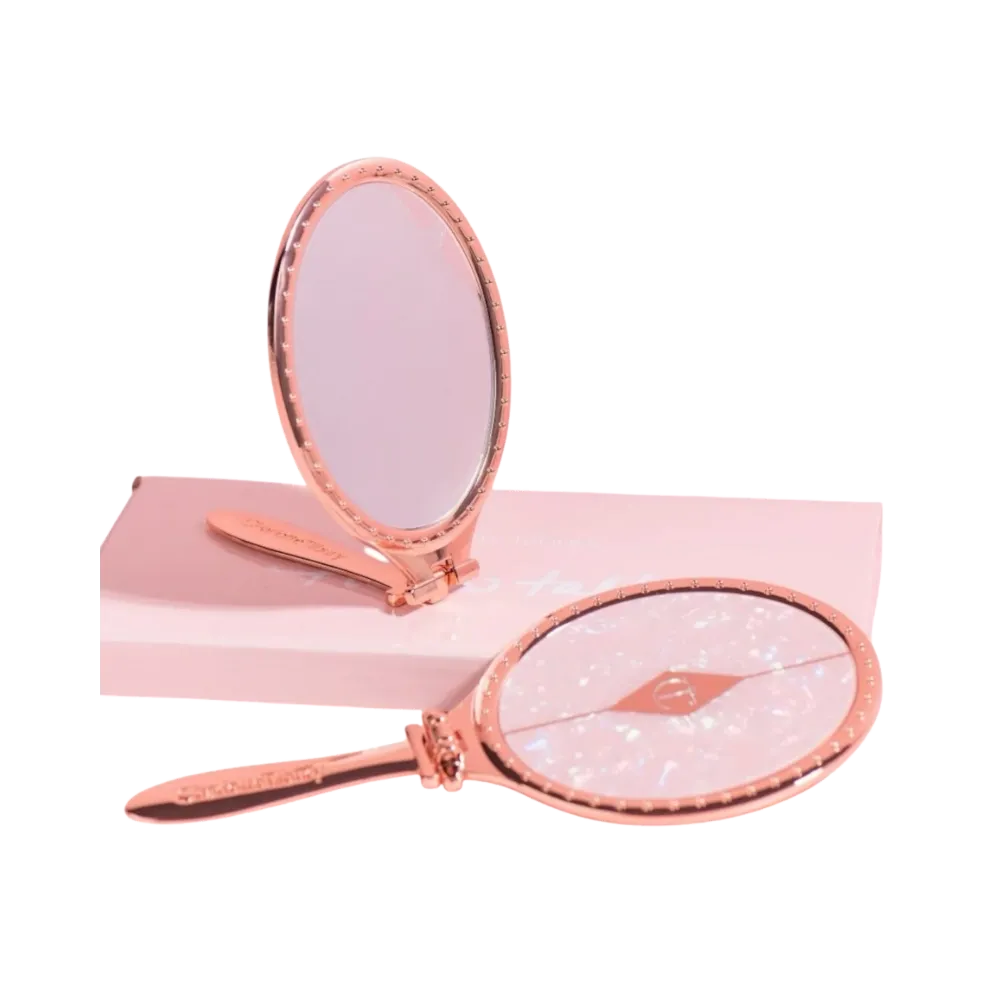 Charlotte Tilbury Pillow Talk Foldable Hand Mirror 'Rose Gold'