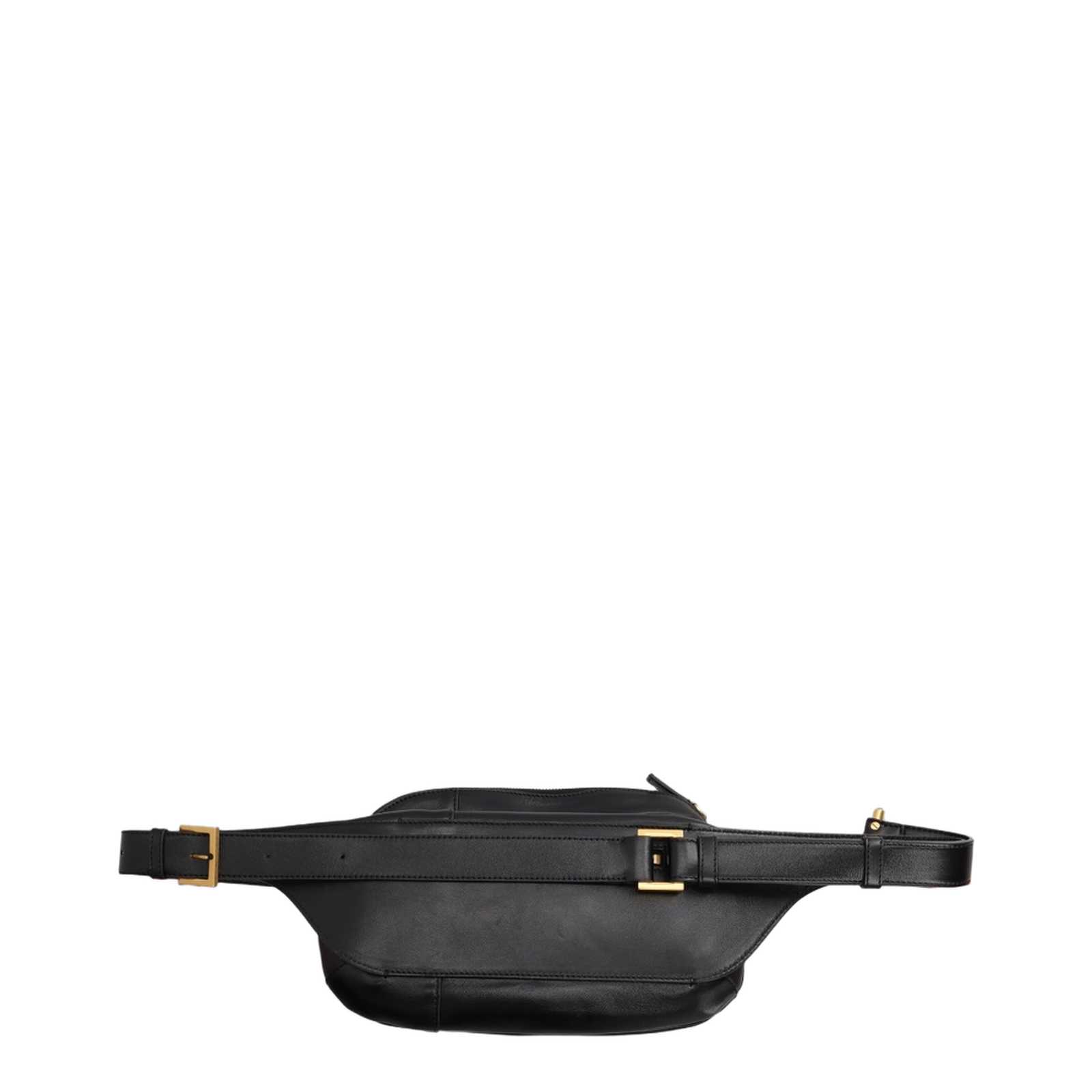 Lou Small Nappa Belt Bag - Black+Brown
