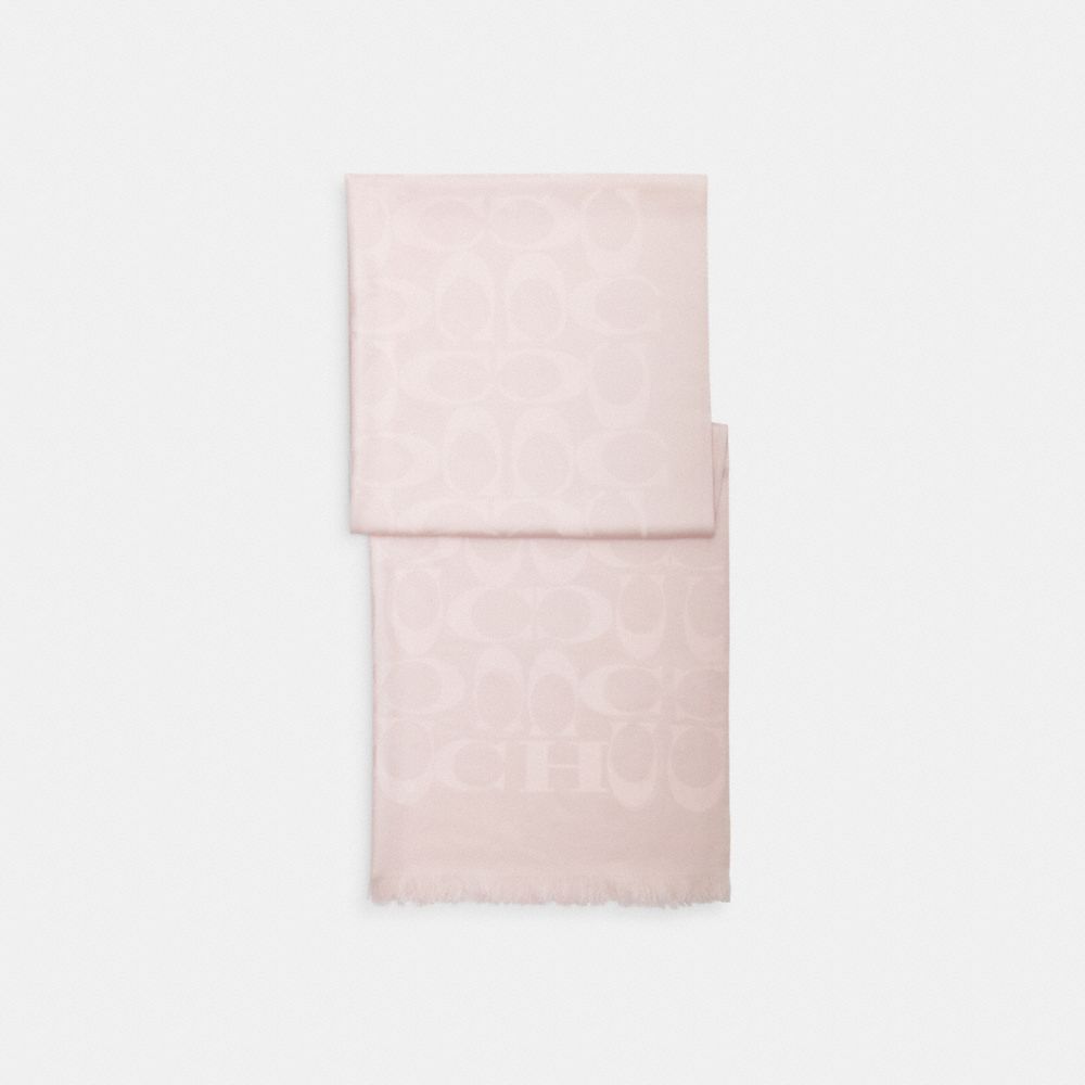 Coach Signature Wrap Crystal Pink