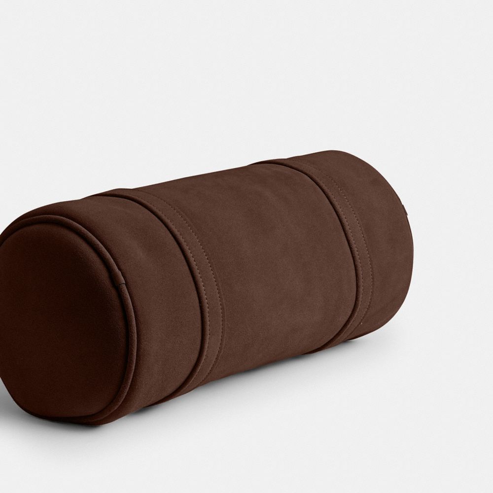 Coach Kisslock Barrel Bag Brass Dark Chocolate
