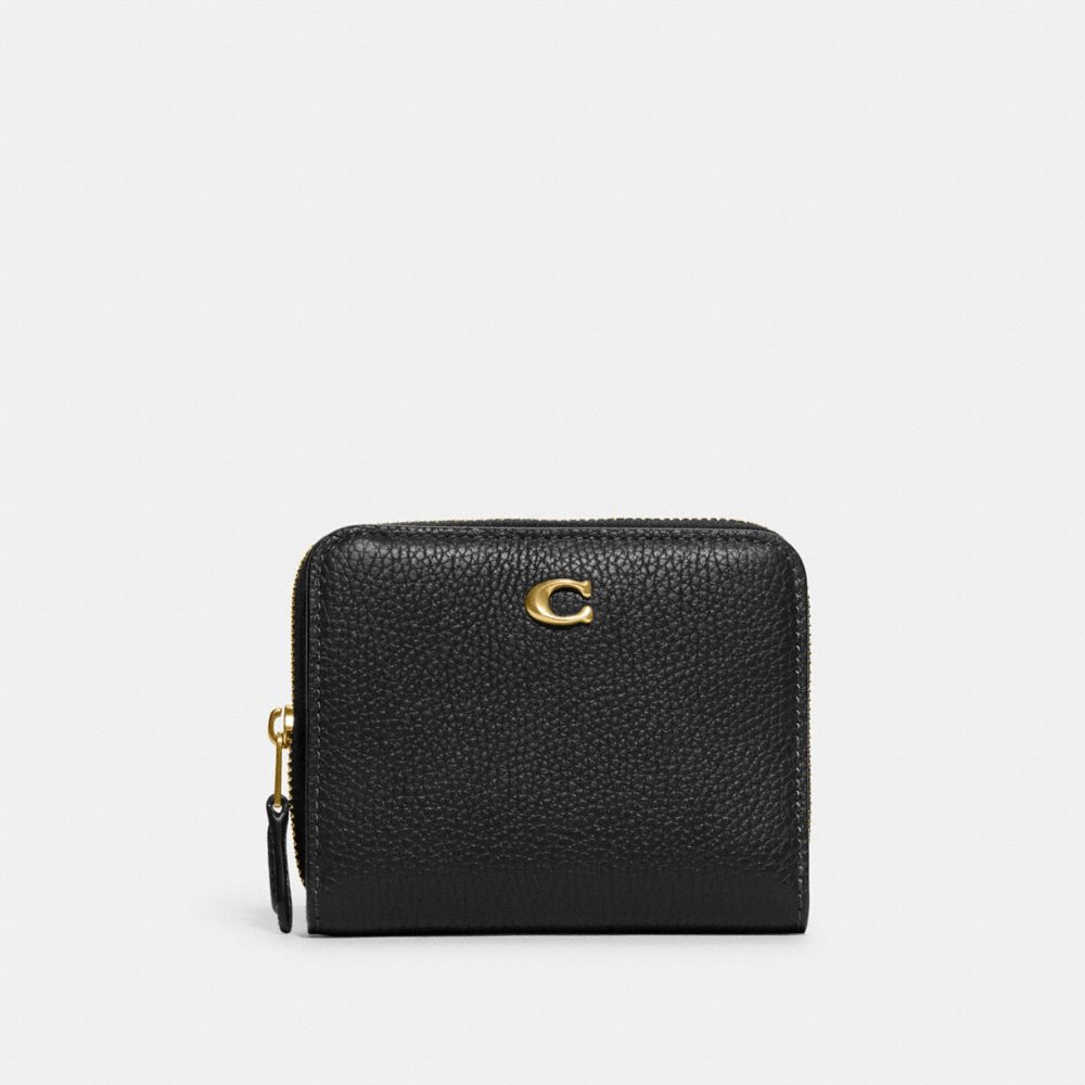 Coach Essential Billfold Wallet Brass Black