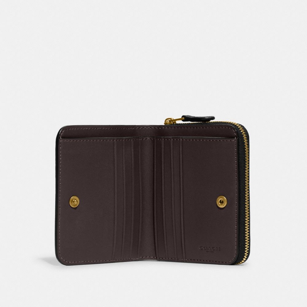 Coach Essential Billfold Wallet Brass Black