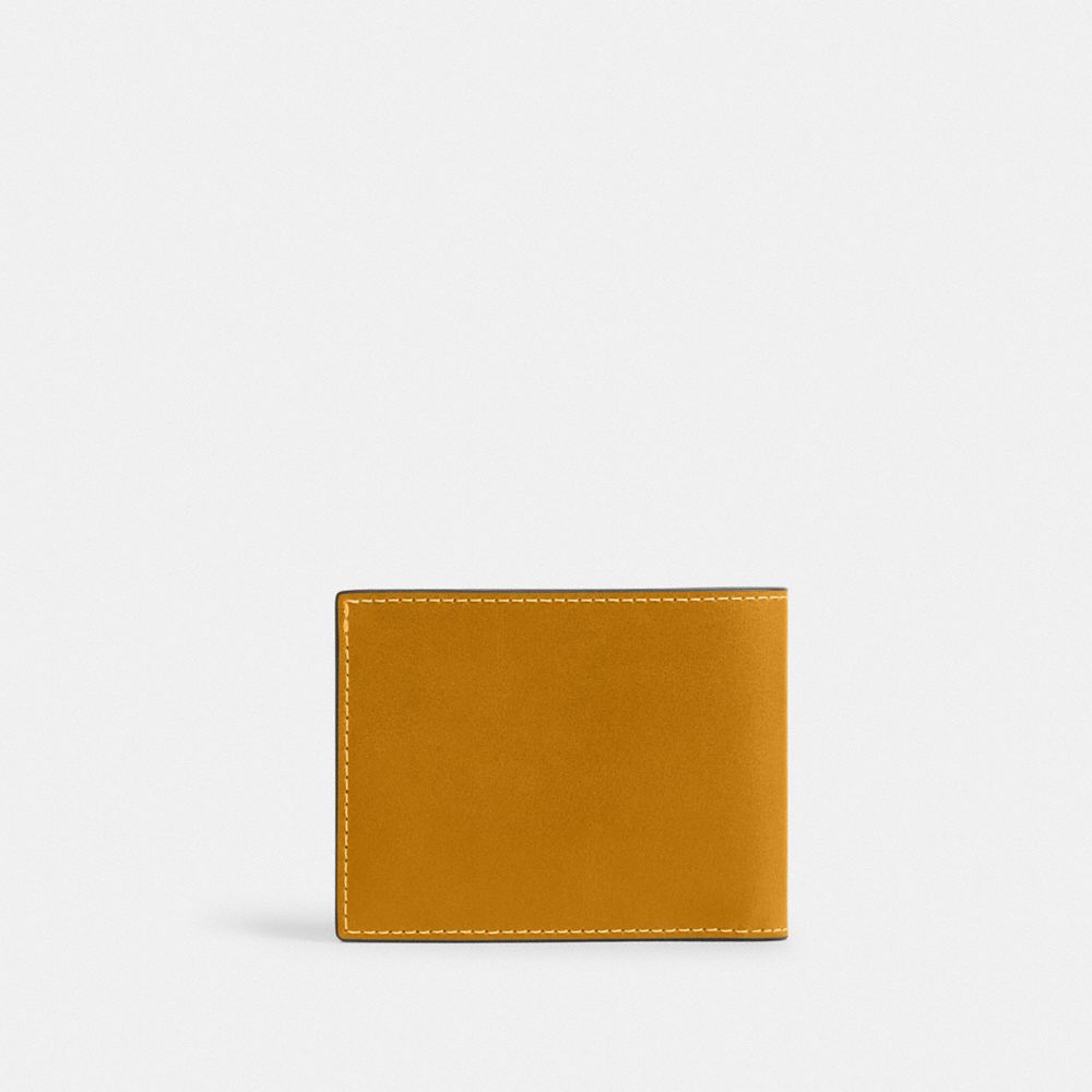 Coach Slim Billfold Wallet Honeycomb