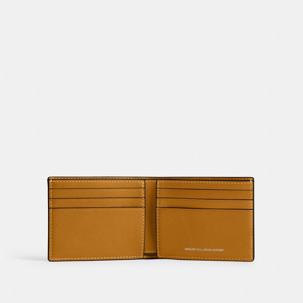 Coach Slim Billfold Wallet Honeycomb