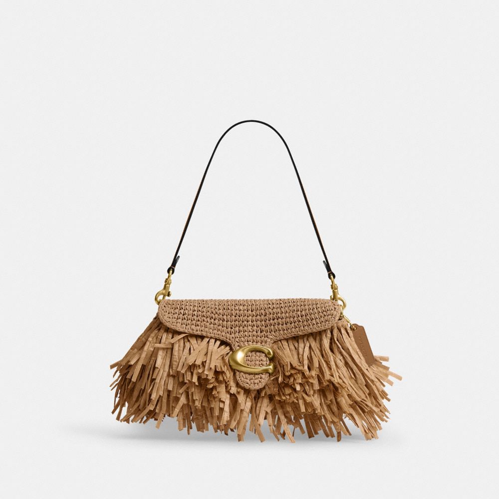 Coach Tabby Shoulder Bag 26 Brass Natural