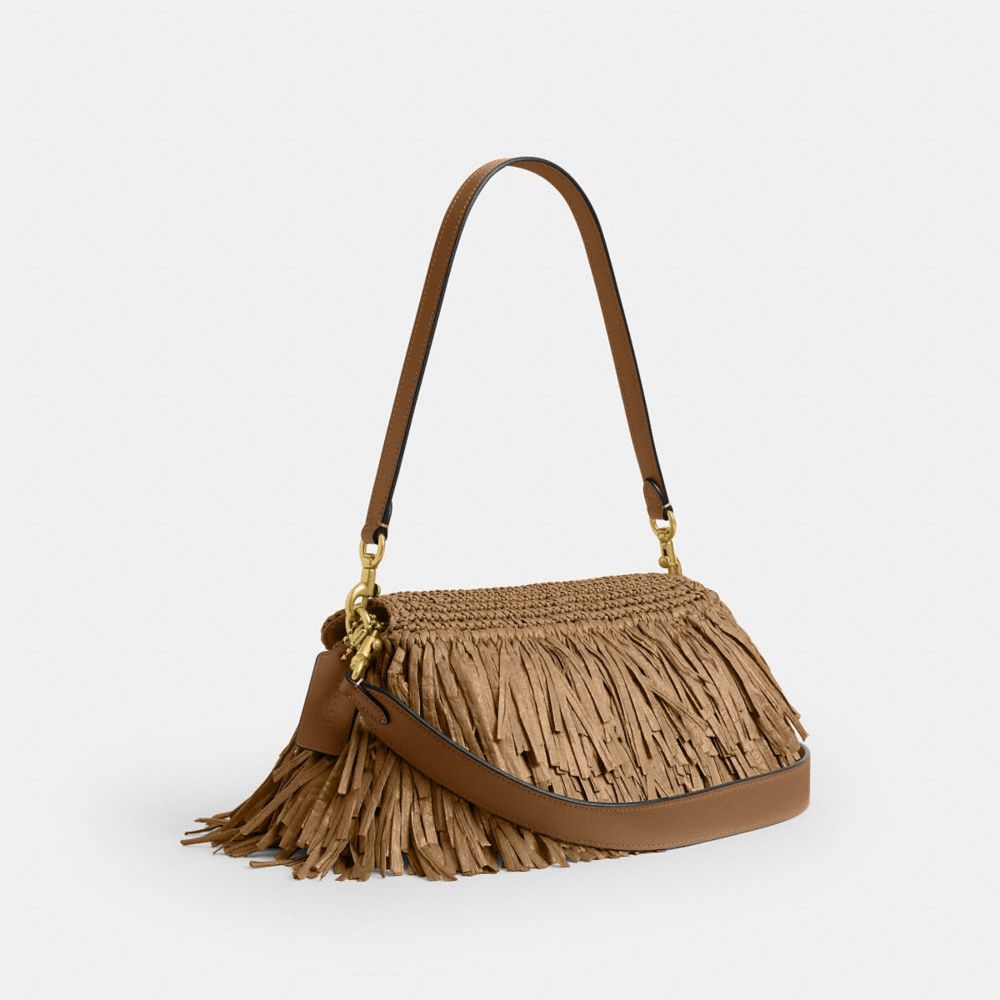 Coach Tabby Shoulder Bag 26 Brass Natural