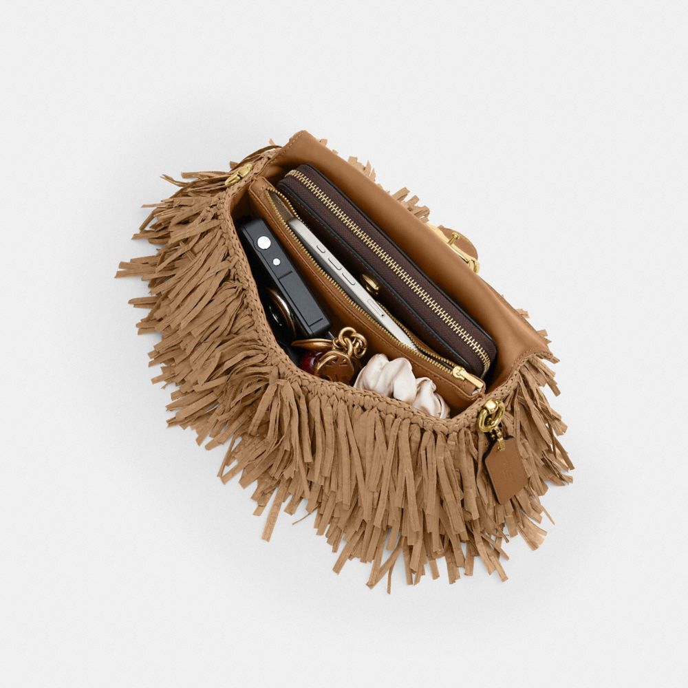 Coach Tabby Shoulder Bag 26 Brass Natural