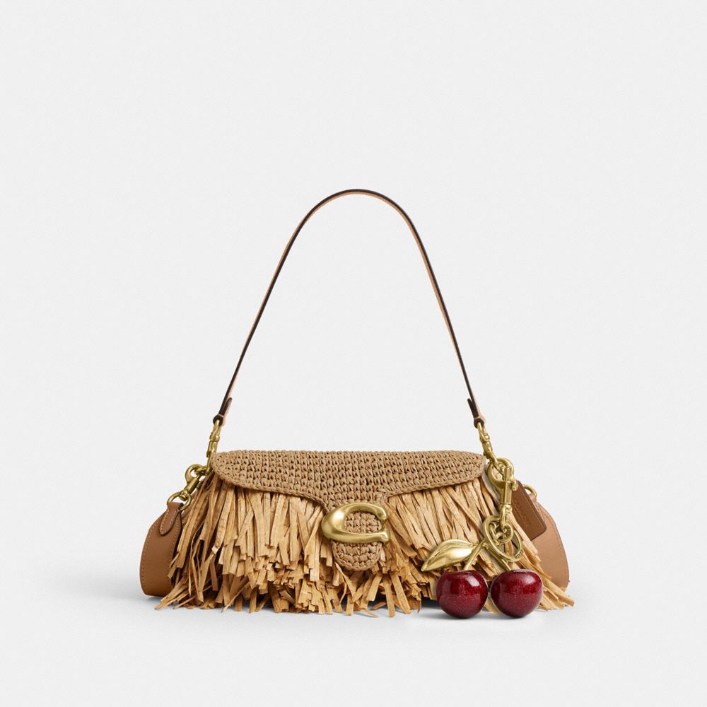 Coach Tabby Shoulder Bag 26 Brass Natural