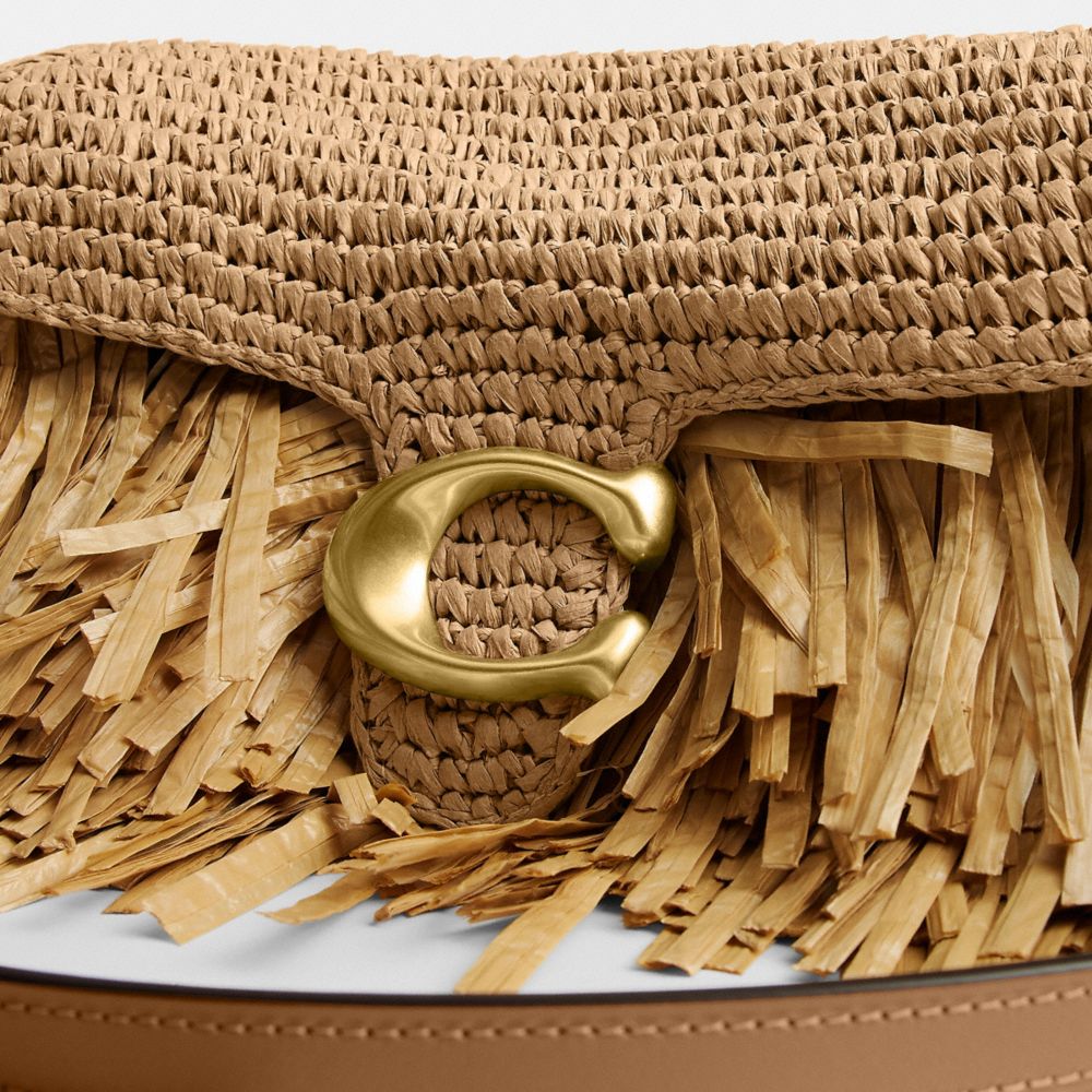 Coach Tabby Shoulder Bag 26 Brass Natural