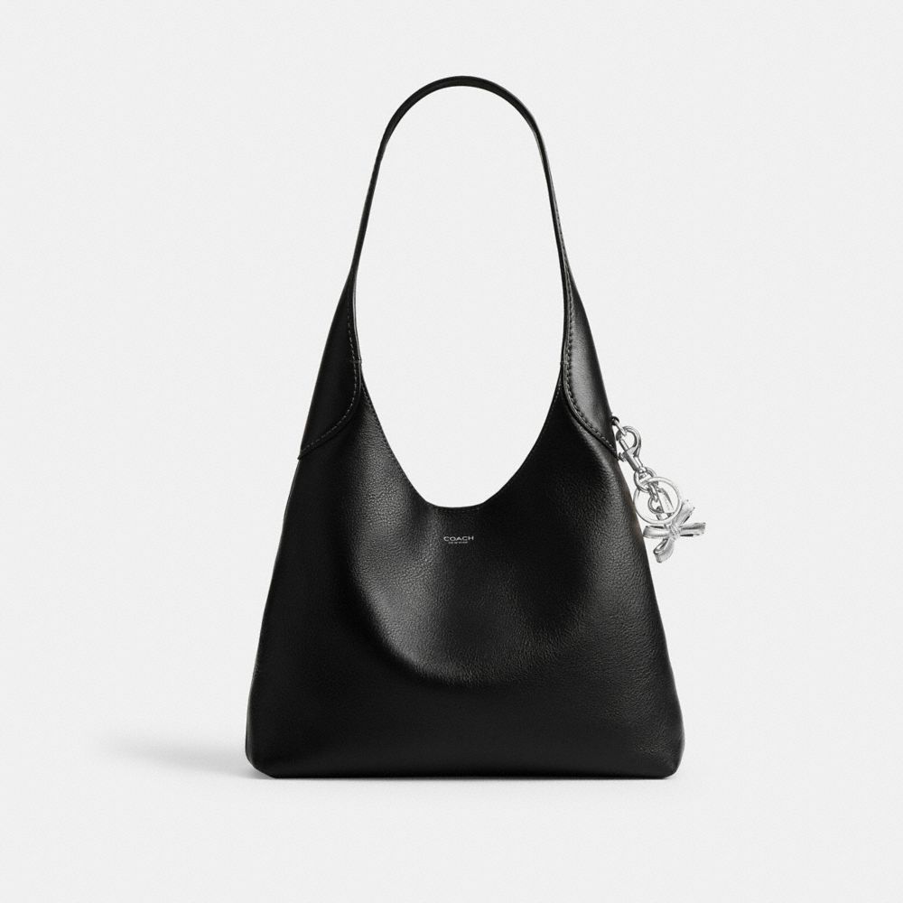 Coach Bow Bag Charm Silver Silver