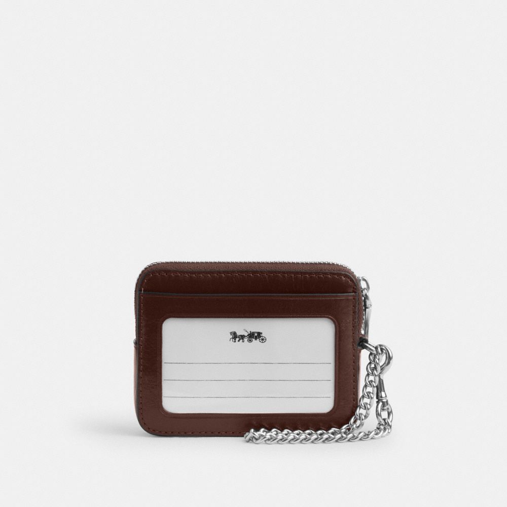 Zip Card Case With Quilting