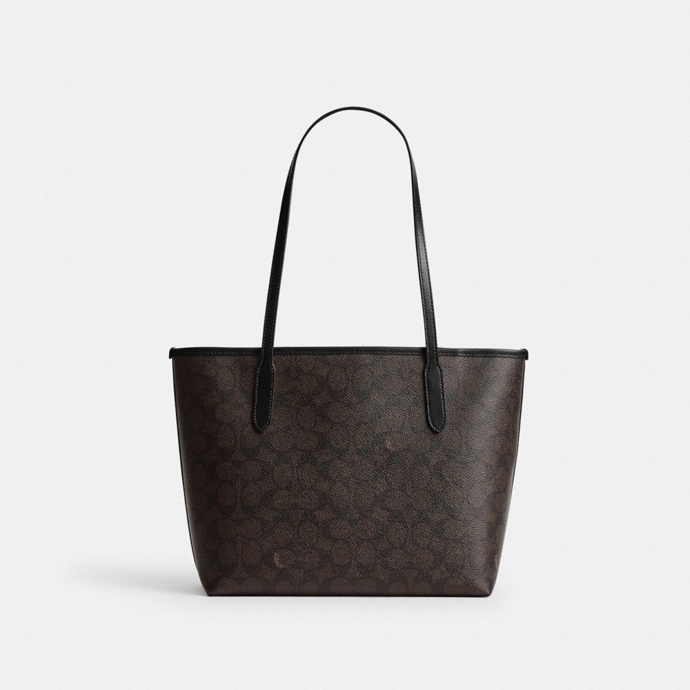 Medium City Tote Bag In Signature Canvas