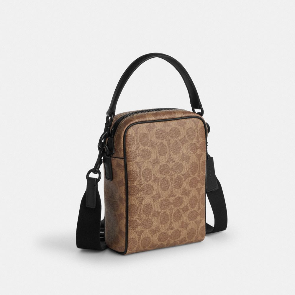 Tristan Crossbody Bag 14 In Signature Canvas