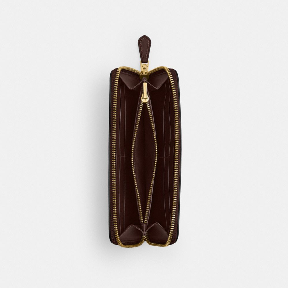 New York Slim Accordion Zip Wallet