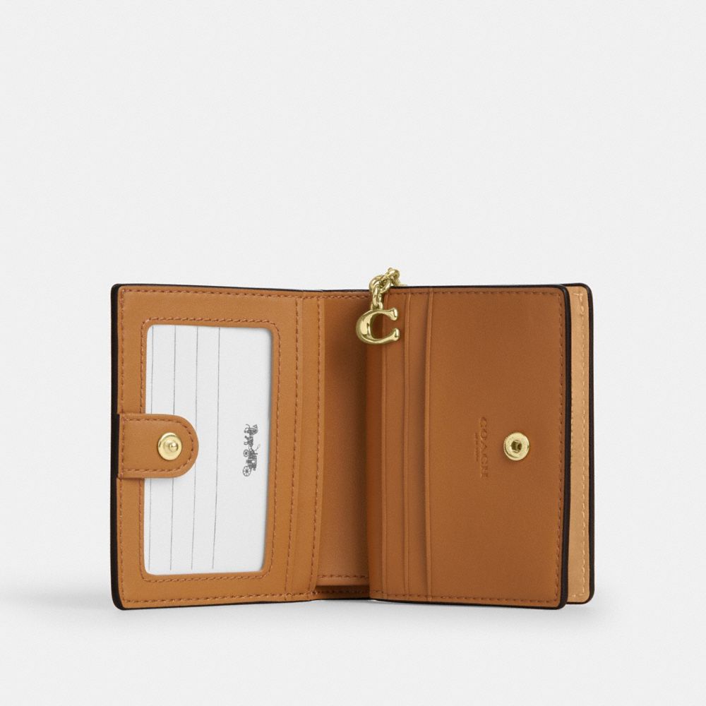Snap Wallet With Floral Print