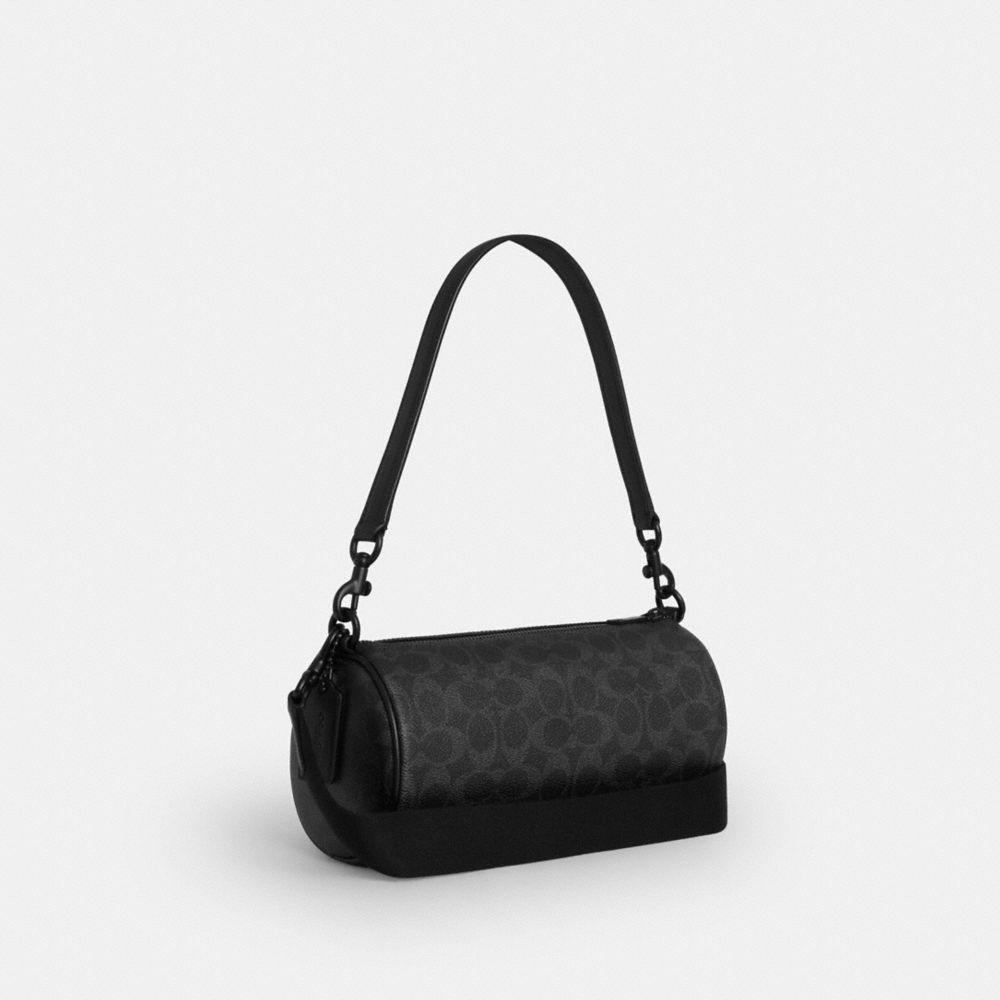 Andre Barrel Bag 24 In Signature Canvas