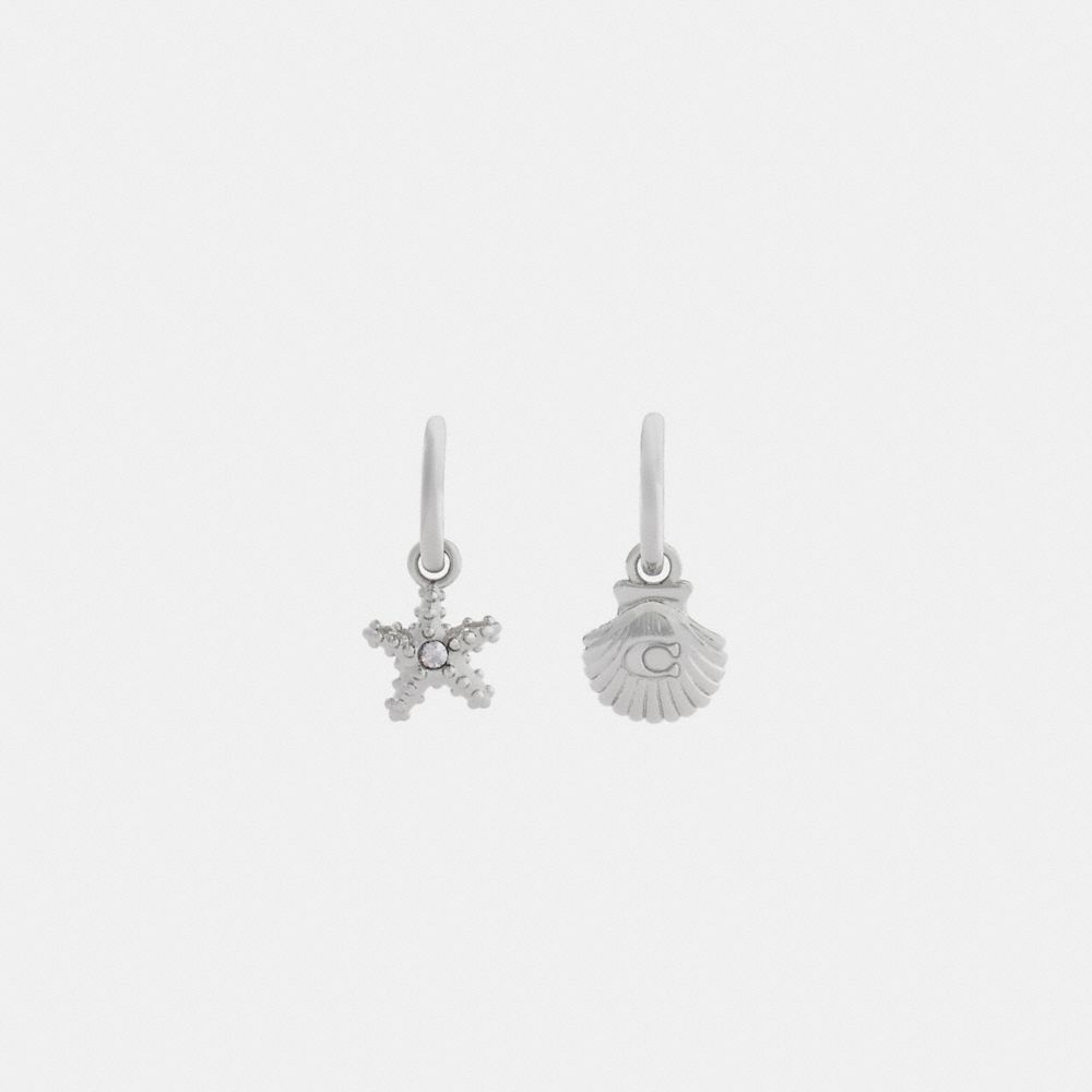 Seashells Huggie Earrings