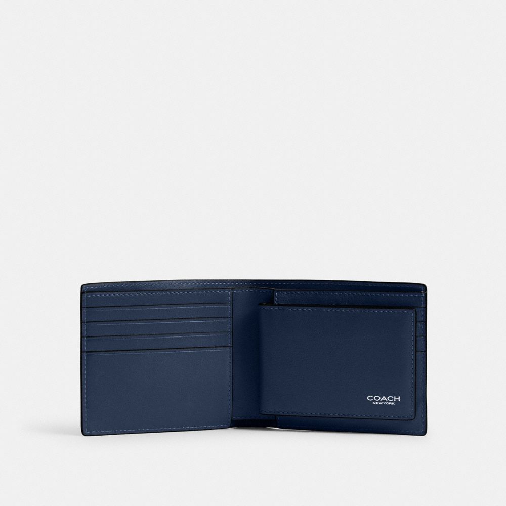 Coach 3 In 1 Wallet Navy