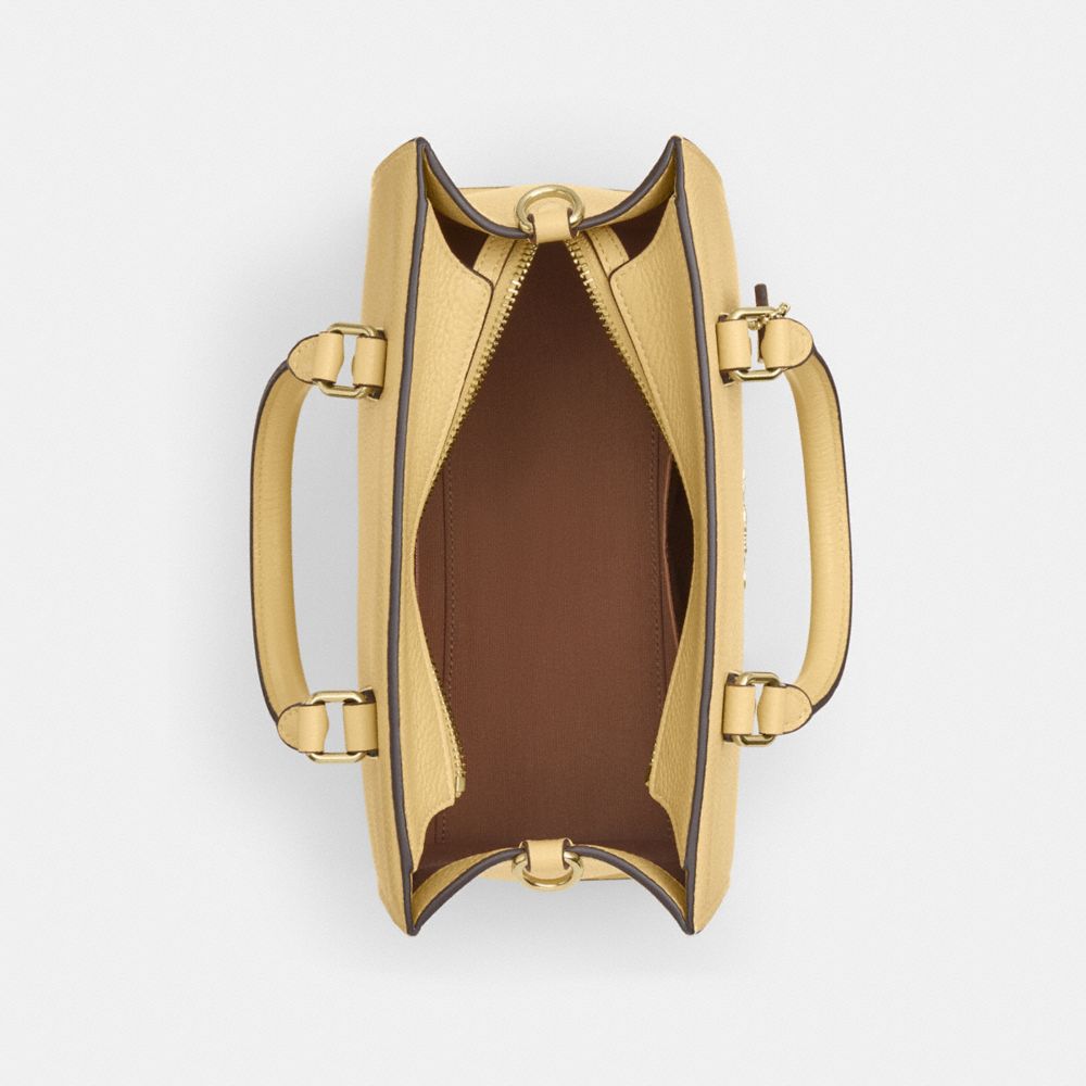 Coach Maggie Small Tote Bag Gold Vanilla