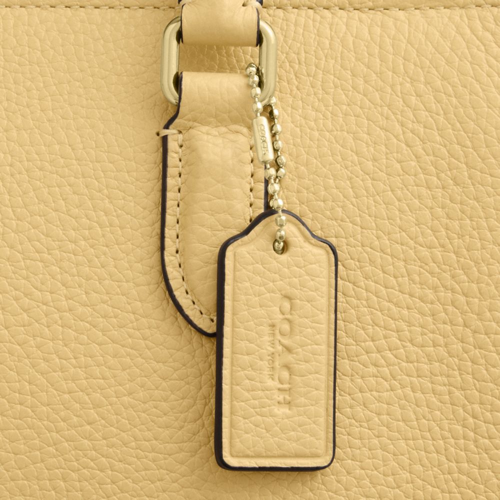 Coach Maggie Small Tote Bag Gold Vanilla