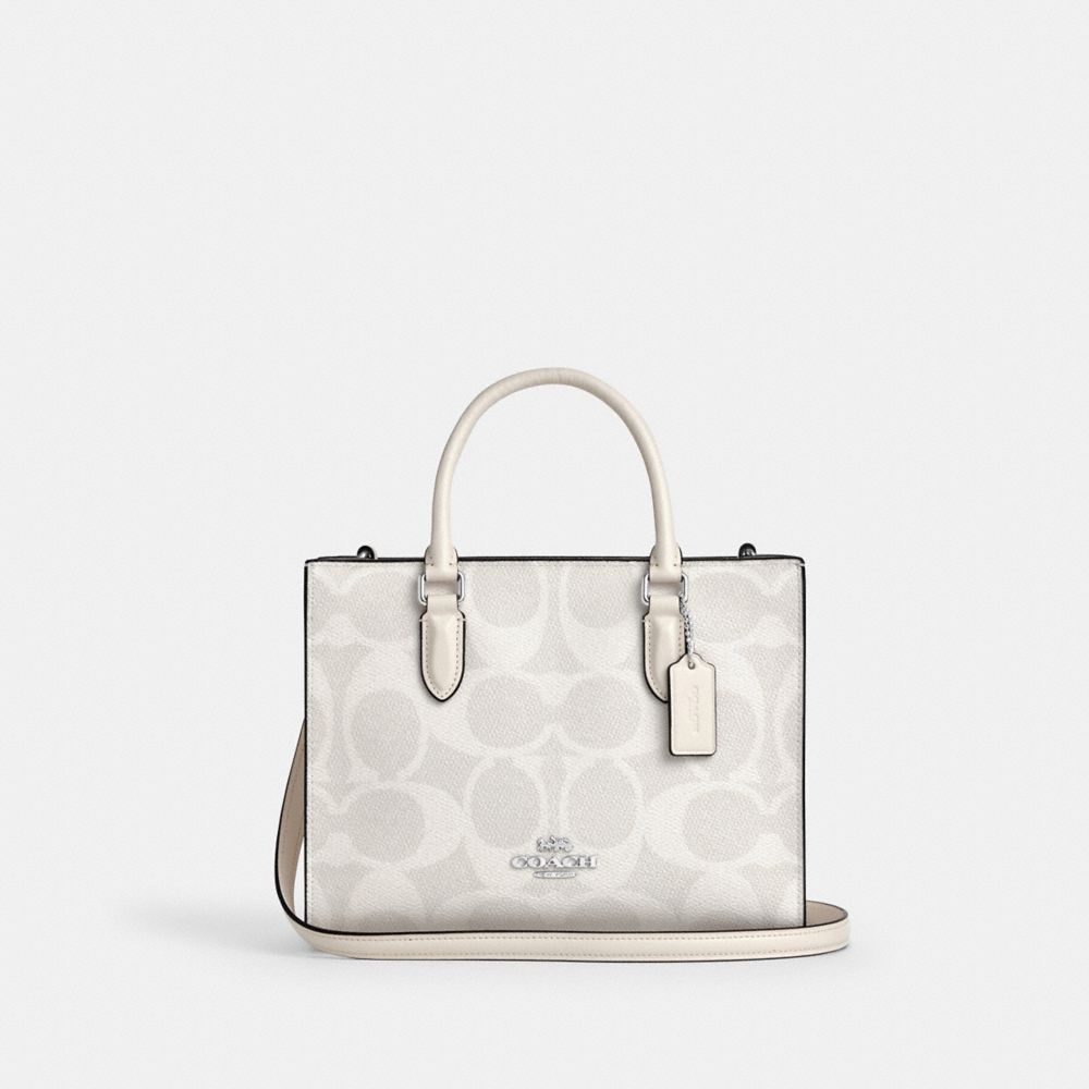 Maggie Small Tote Bag In Signature Canvas