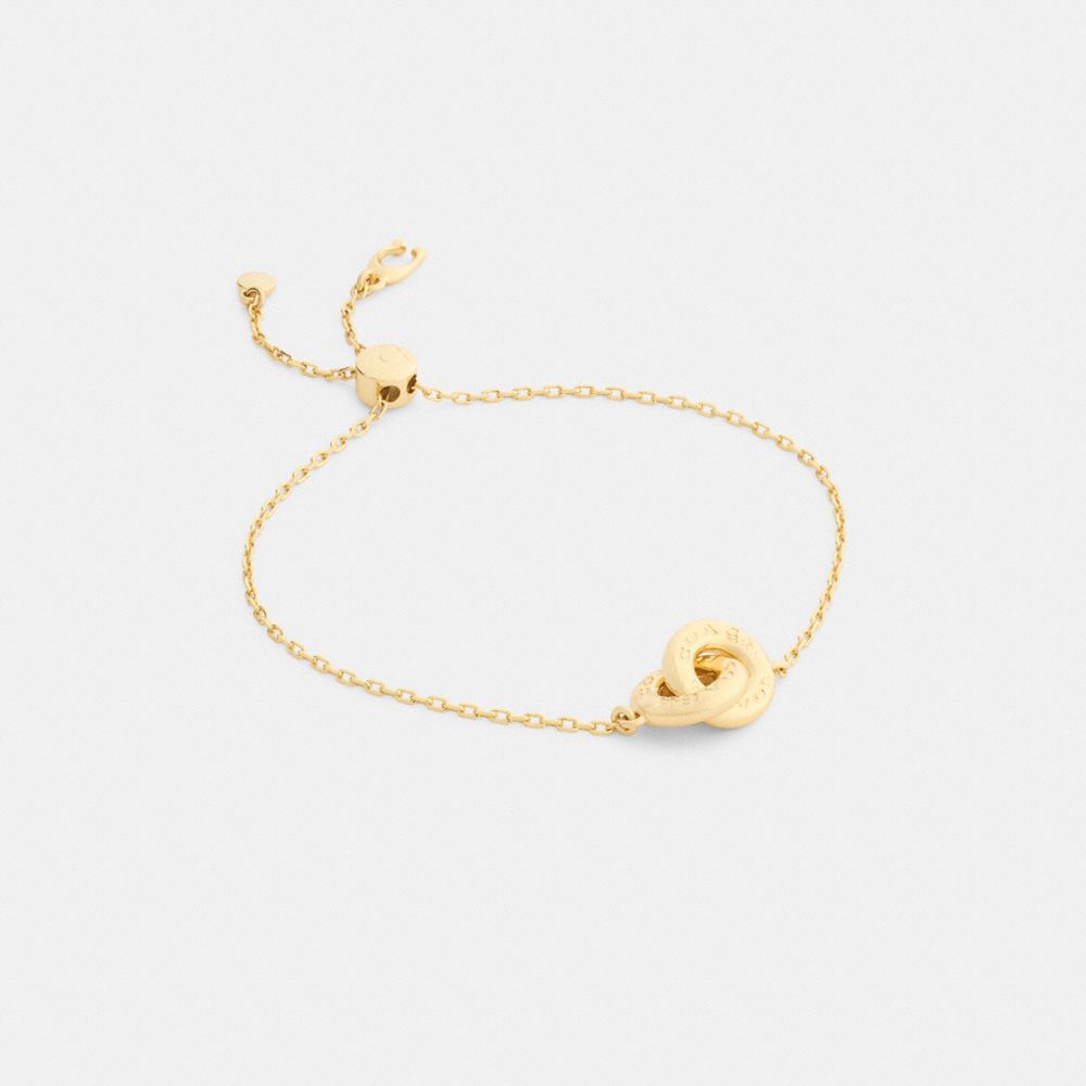 Interlock Slider Bracelet
