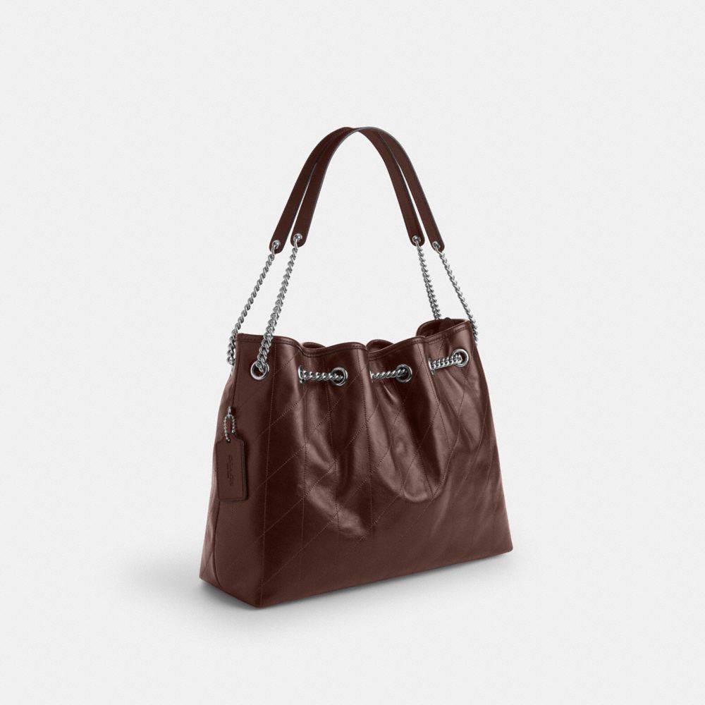 Evelyn Shoulder Bag With Quilting