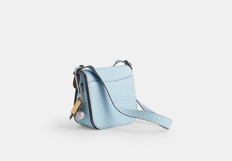 Reloved Courier Bag In Crocodile