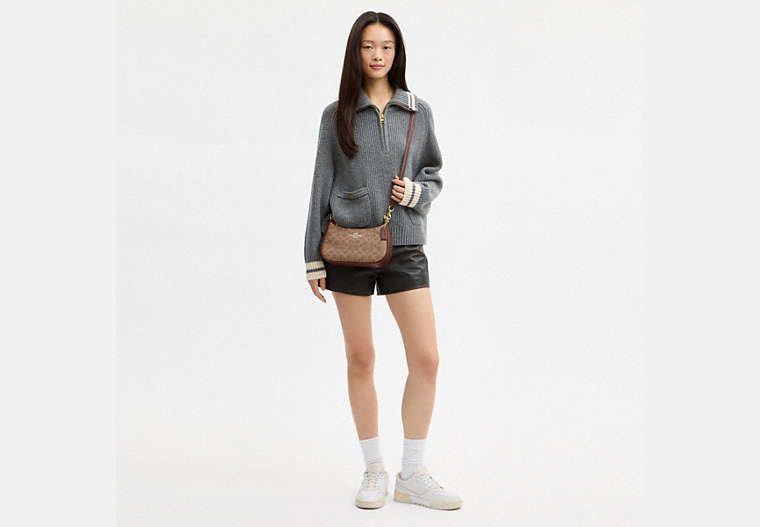 Teri Shoulder Bag In Signature Canvas