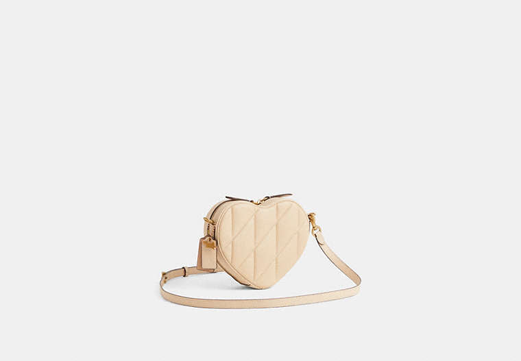 Reloved Heart Crossbody Bag With Quilting