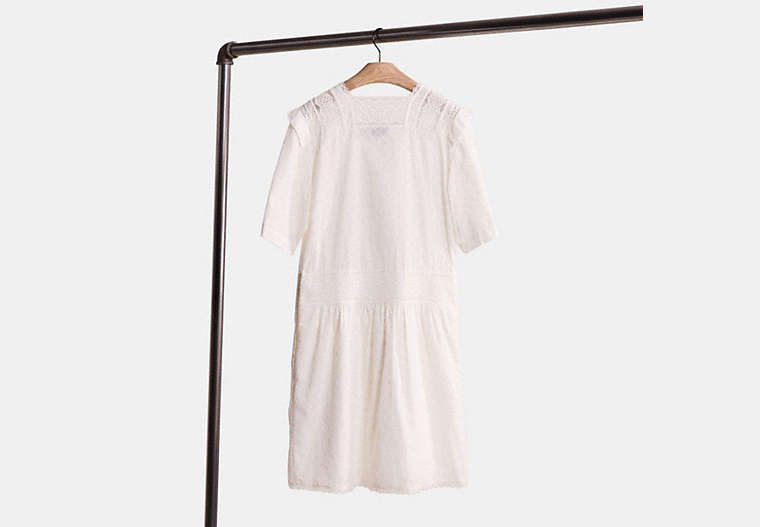Restored Broderie Anglaise Mini Dress