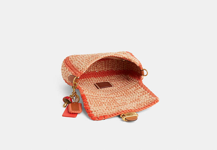 Reloved Soft Tabby Shoulder Bag With Crochet