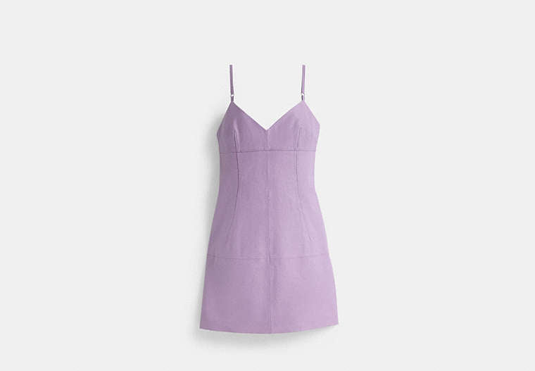 Restored Short Leather Dress