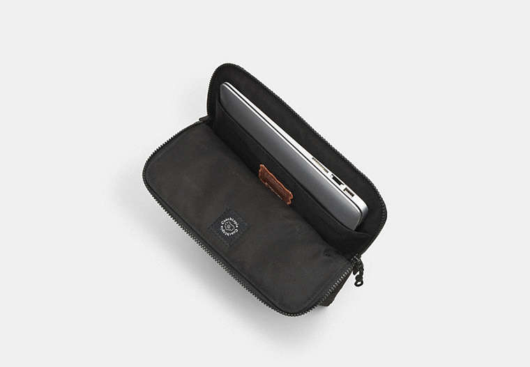 Coachtopia Loop Laptop Sleeve With Wavy Quilting