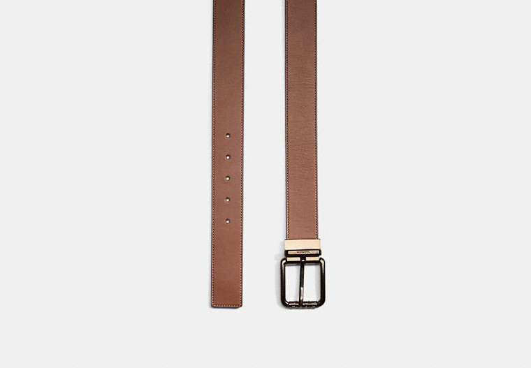 Restored Roller Buckle Cut-To-Size Reversible Belt, 38 Mm
