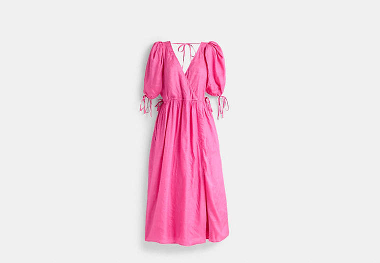 Restored Long Dress With Ties