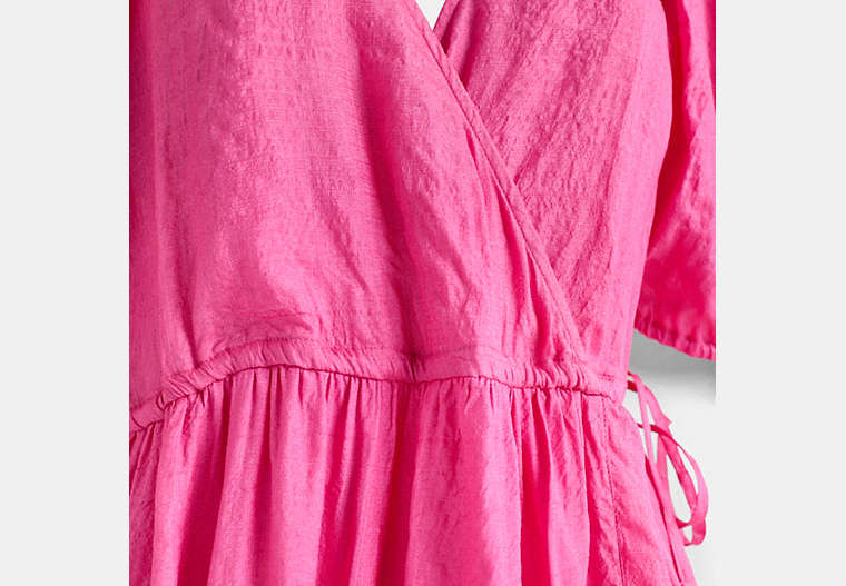 Restored Long Dress With Ties