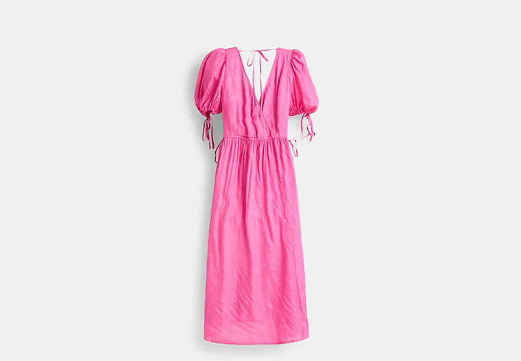 Restored Long Dress With Ties