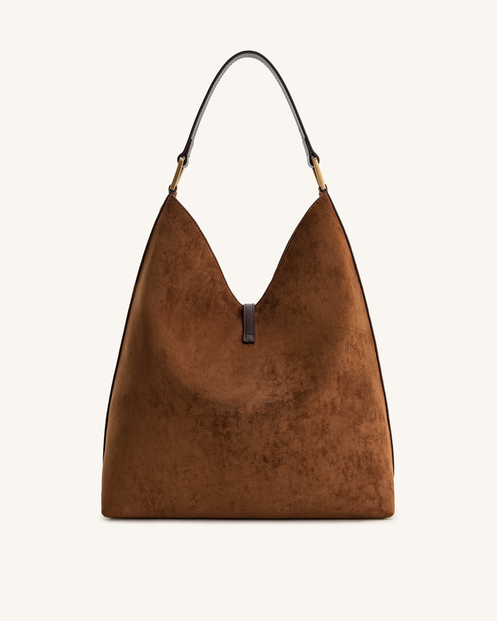 Jw Pei Aria Faux Suede Shoulder Bag Black