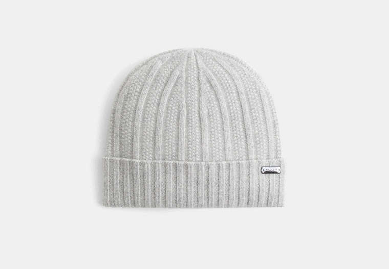 Restored Cashmere Seed Stitch Knit Hat