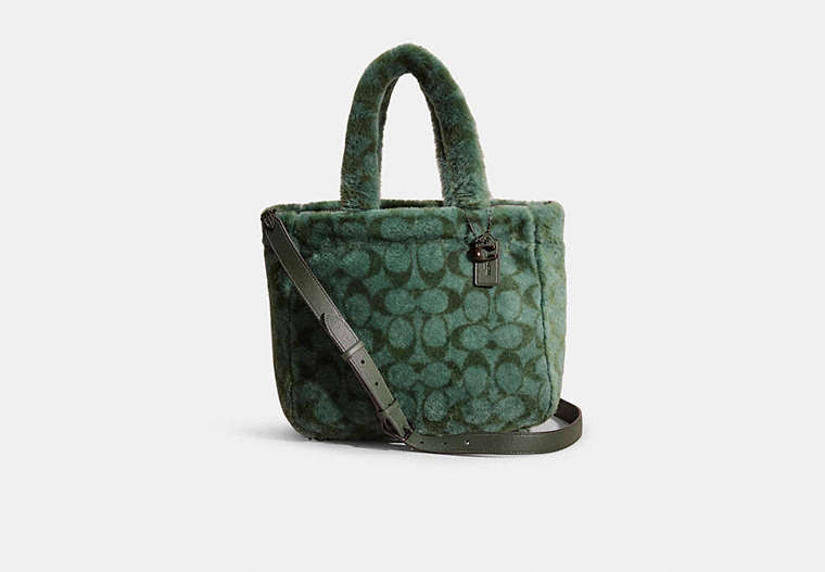 Restored Tote 28 In Signature Shearling