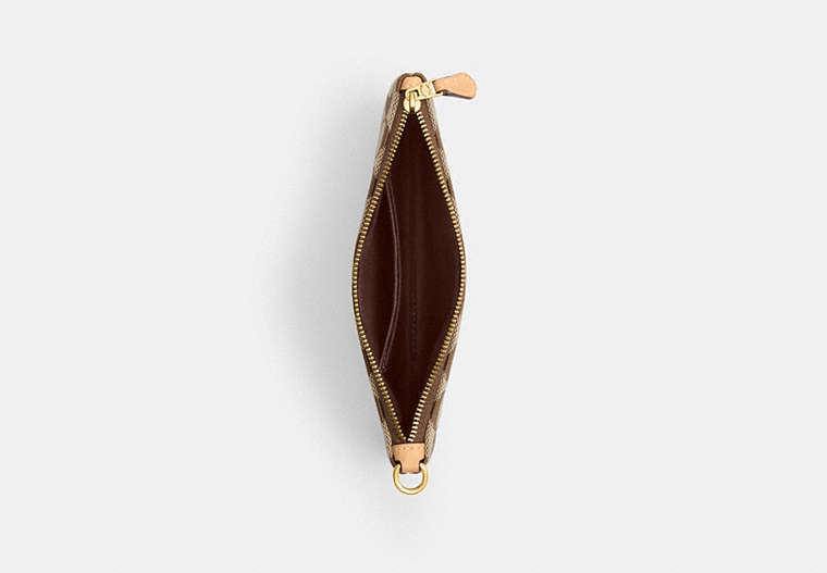 Essential Small Wristlet In Signature Jacquard