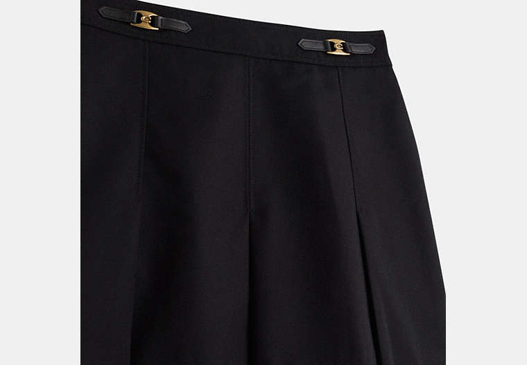Restored Heritage C Pleated Mini Skirt