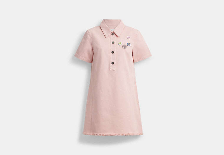 Coach | Brain Dead Short Sleeve Denim Mini Dress