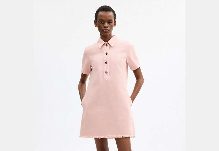 Coach | Brain Dead Short Sleeve Denim Mini Dress