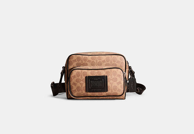 Restored Academy Sport Crossbody In Signature Canvas