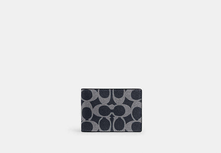Compact Billfold Wallet In Signature Canvas